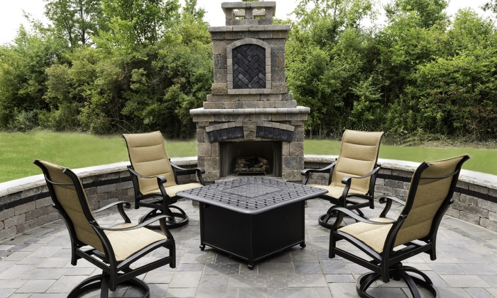 Patio Fireplace